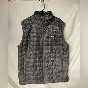 Patagonia Nano Puff Vest Mens Large GRAY
